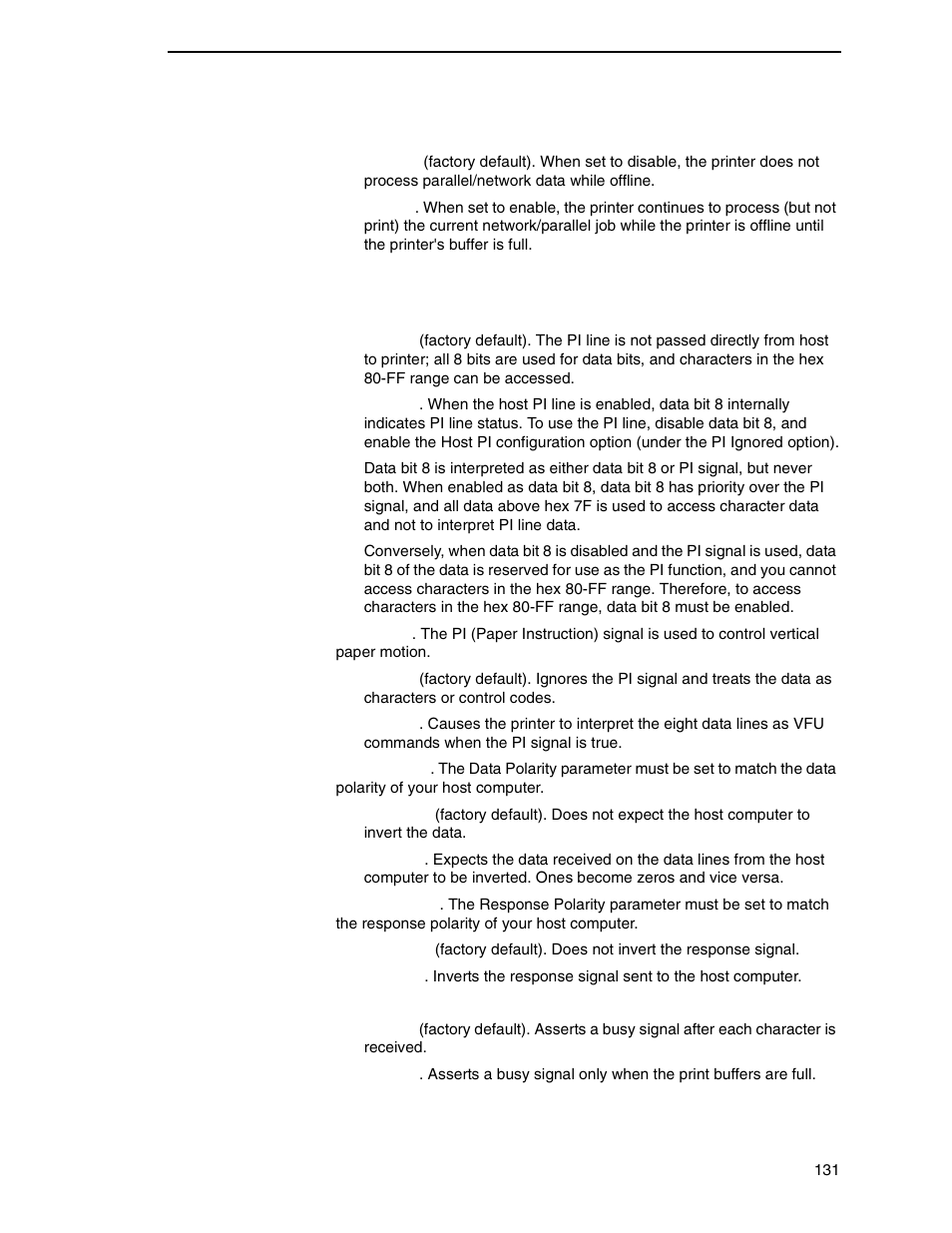 Centronics | Printronix SL4M User Manual | Page 131 / 308