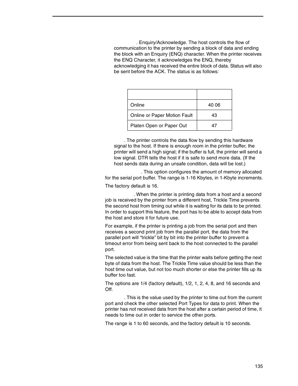 Printronix SL4M User Manual | Page 135 / 308