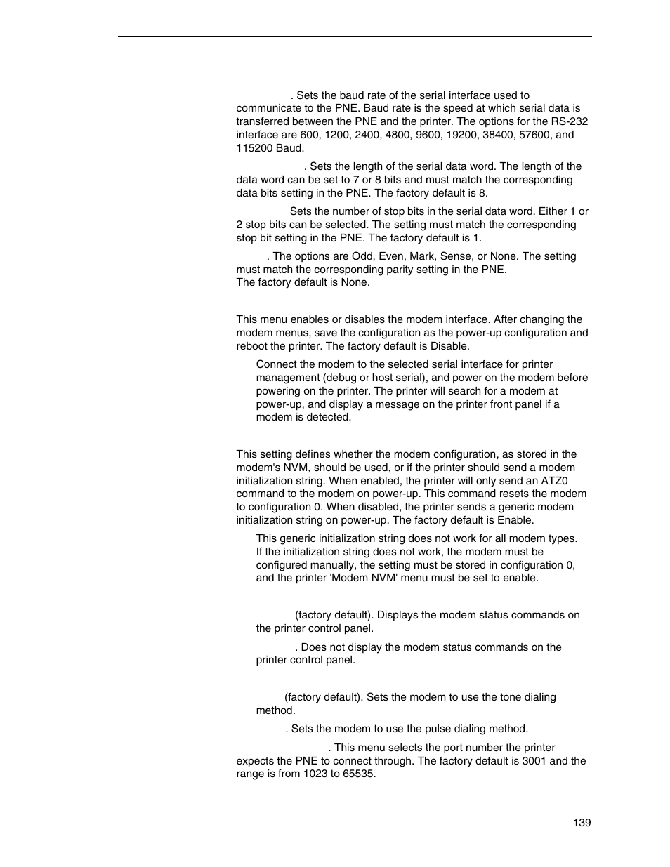 Printronix SL4M User Manual | Page 139 / 308