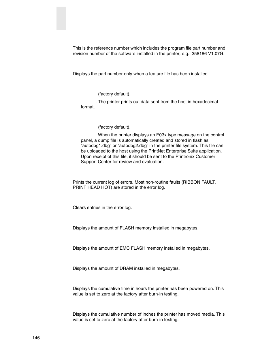 Printronix SL4M User Manual | Page 146 / 308