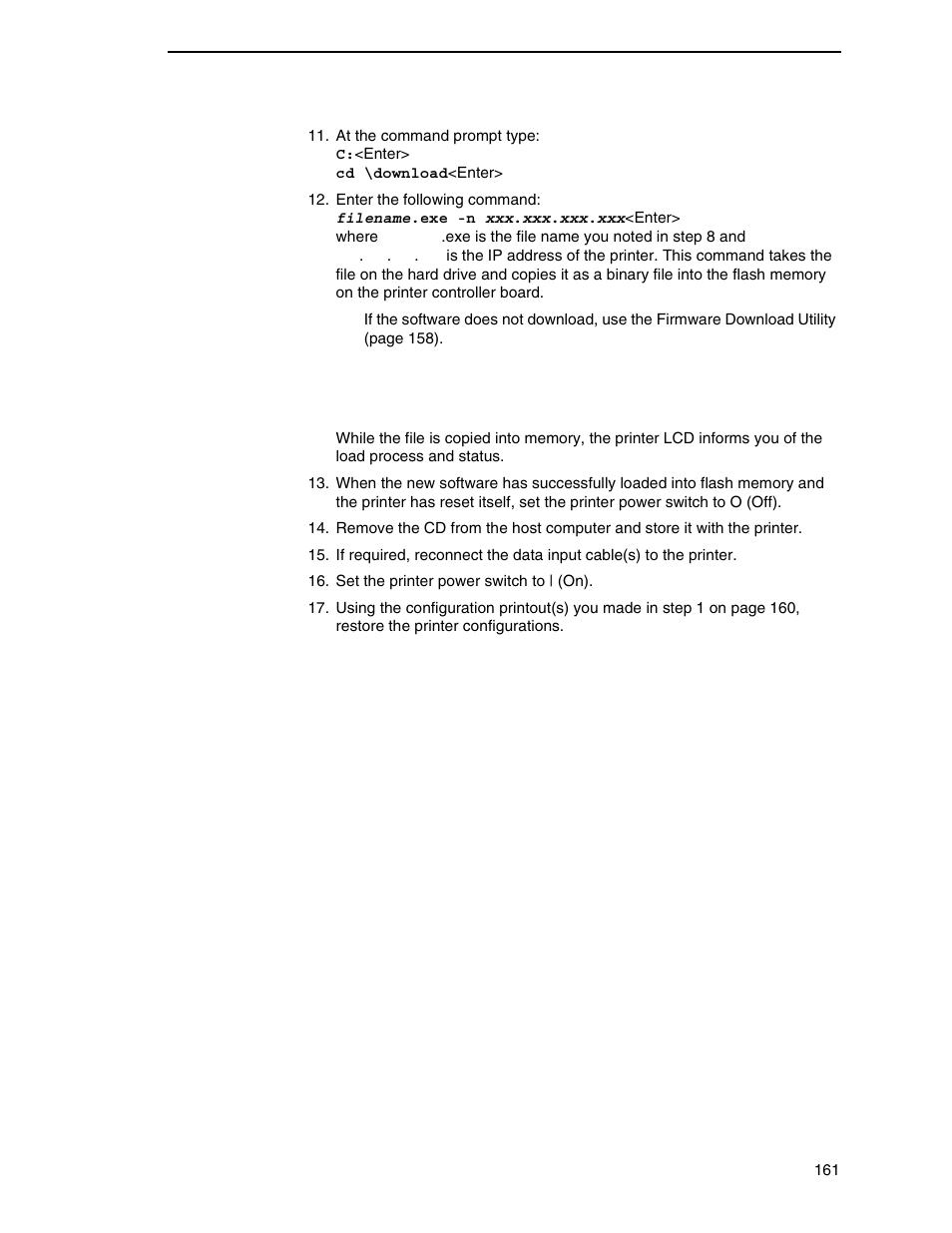 Printronix SL4M User Manual | Page 161 / 308