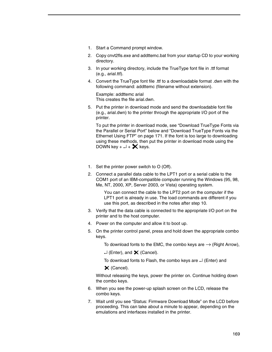 Printronix SL4M User Manual | Page 169 / 308
