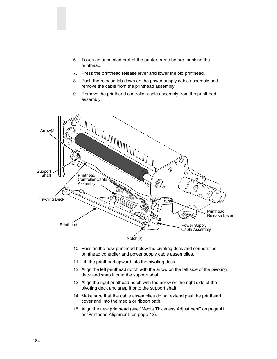 Printronix SL4M User Manual | Page 184 / 308