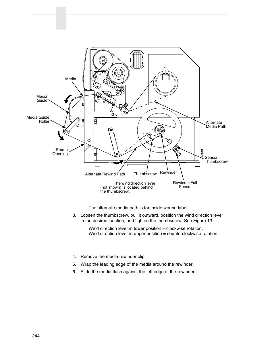 D figure 13 | Printronix SL4M User Manual | Page 244 / 308