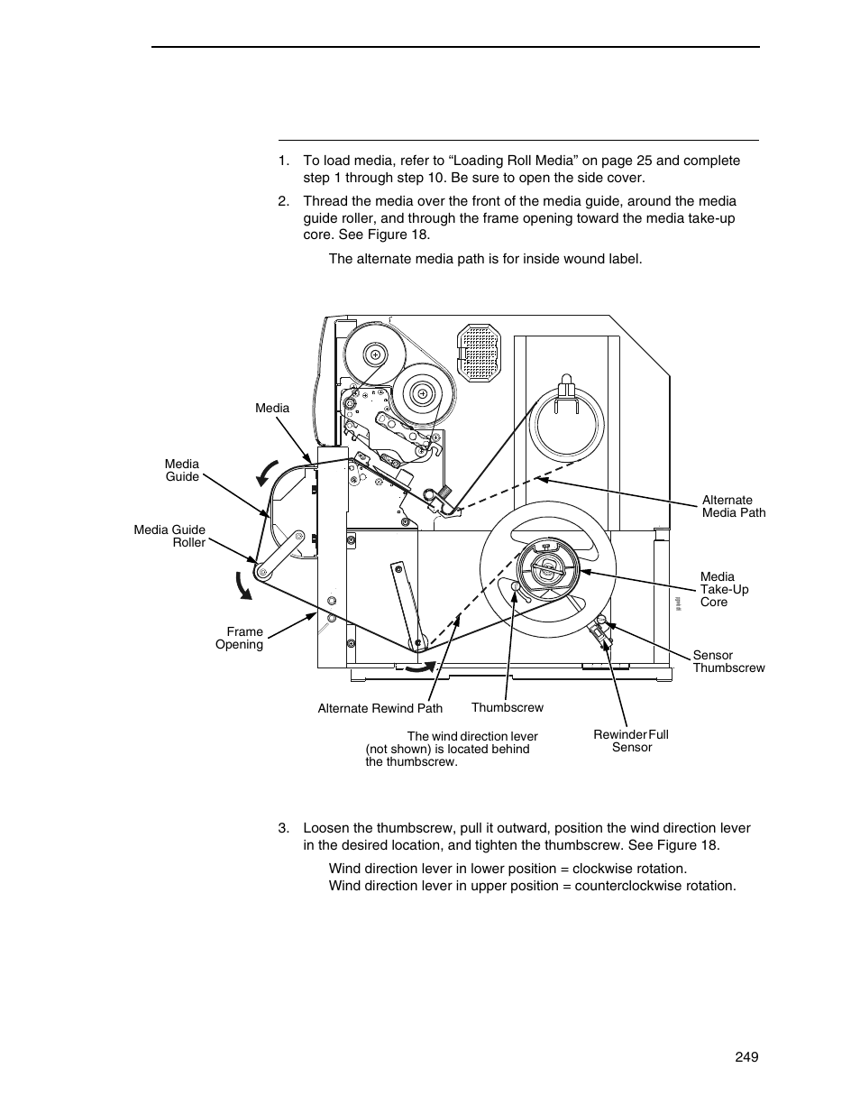 Load media | Printronix SL4M User Manual | Page 249 / 308