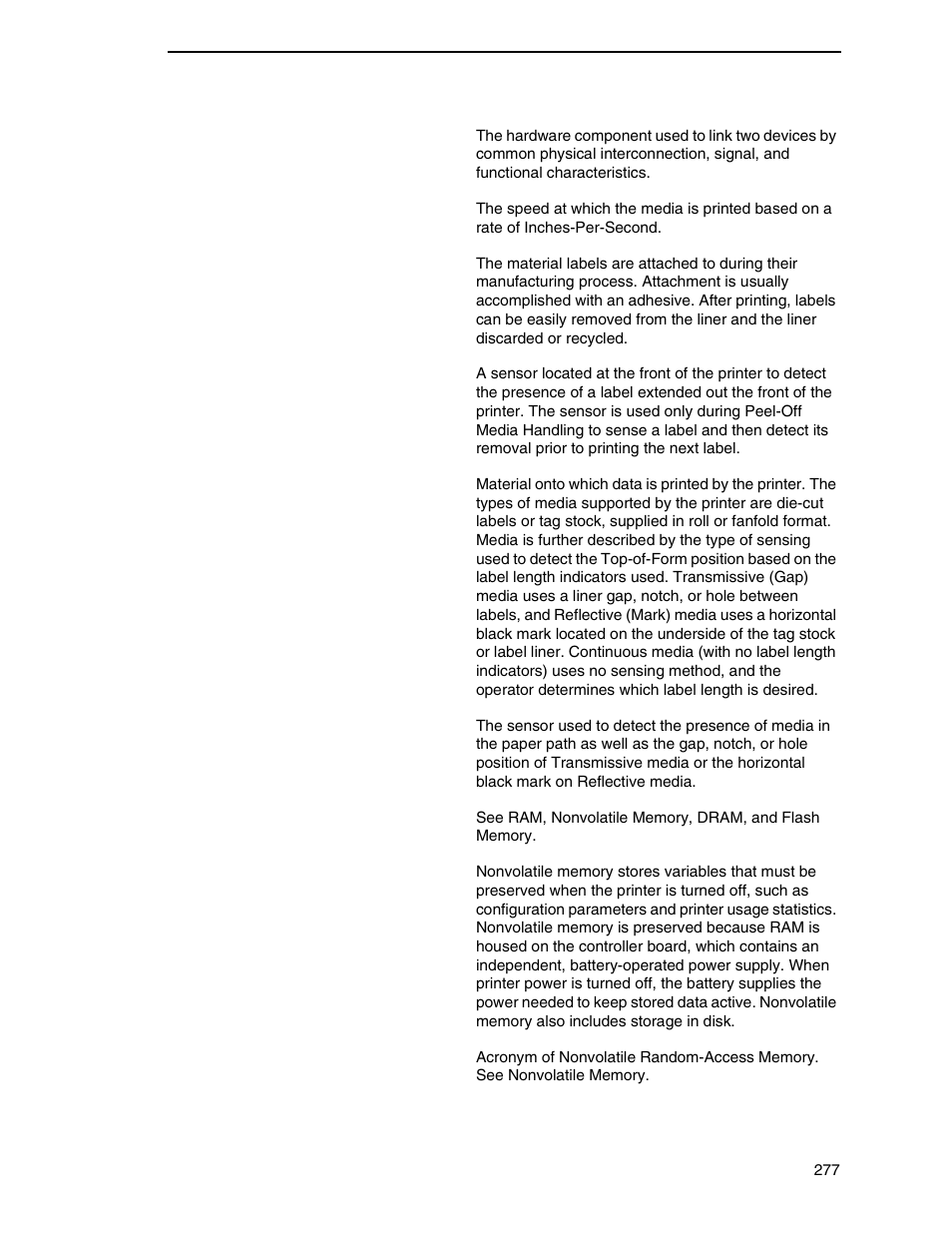 Printronix SL4M User Manual | Page 277 / 308