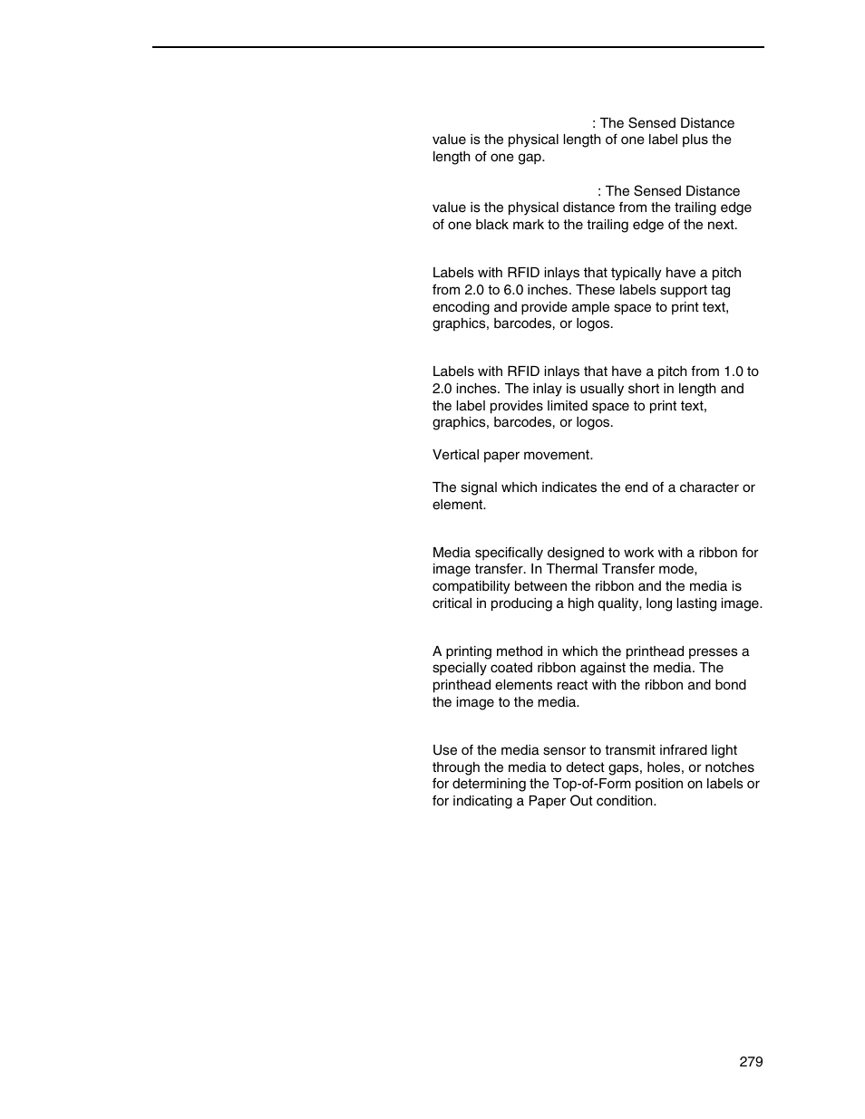 Printronix SL4M User Manual | Page 279 / 308