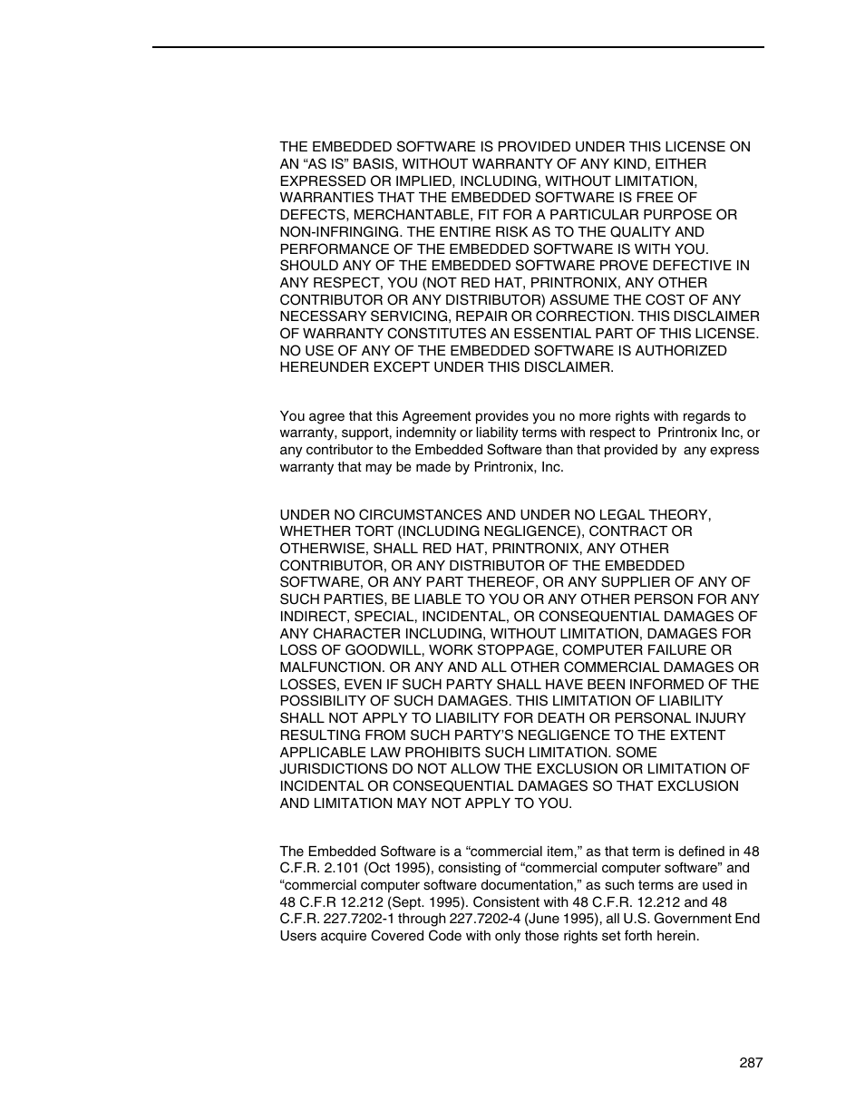 Printronix SL4M User Manual | Page 287 / 308