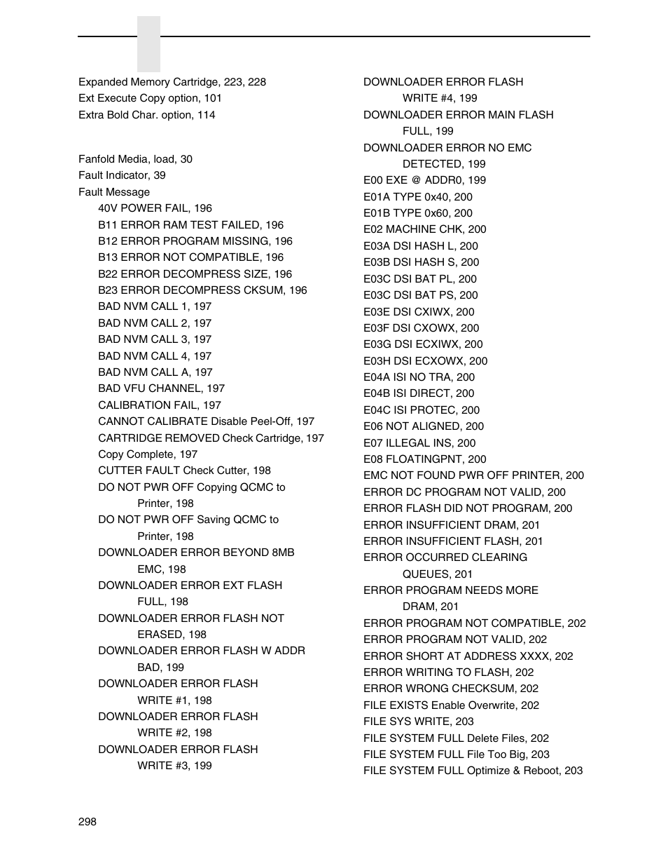 Printronix SL4M User Manual | Page 298 / 308