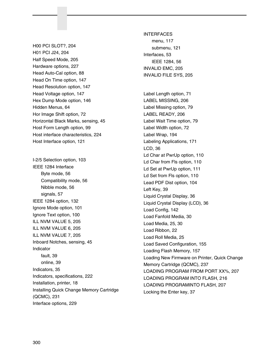 Printronix SL4M User Manual | Page 300 / 308