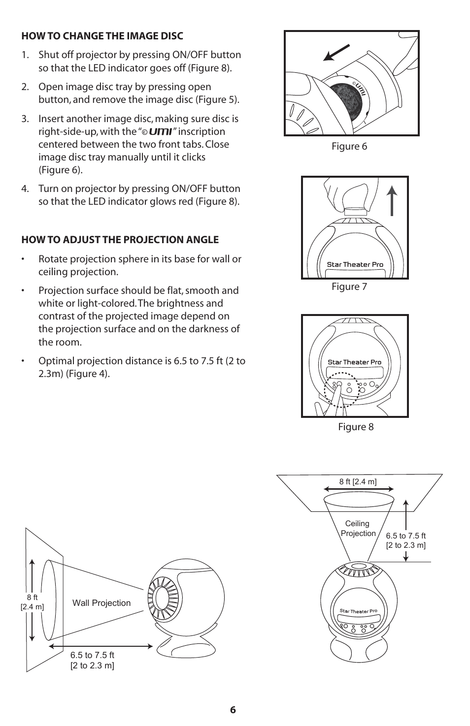 Uncle Milton Star Theater Pro User Manual | Page 6 / 8