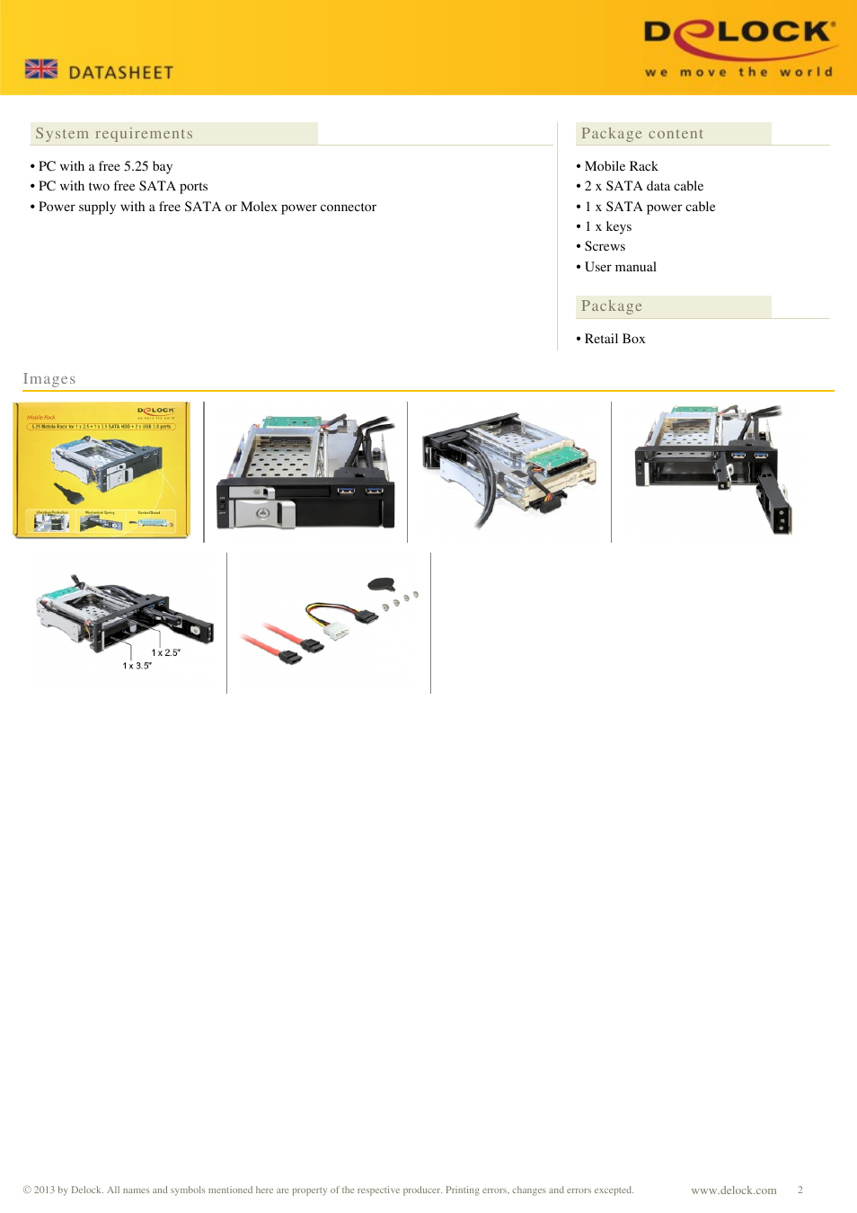 DeLOCK 47209 User Manual | Page 2 / 2
