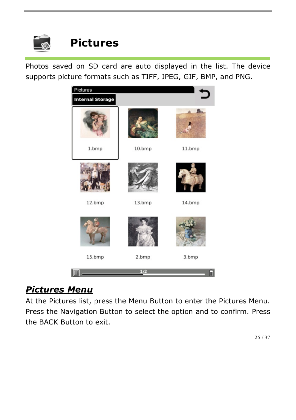 Pictures | ONYX BOOX A62 User Manual | Page 25 / 37