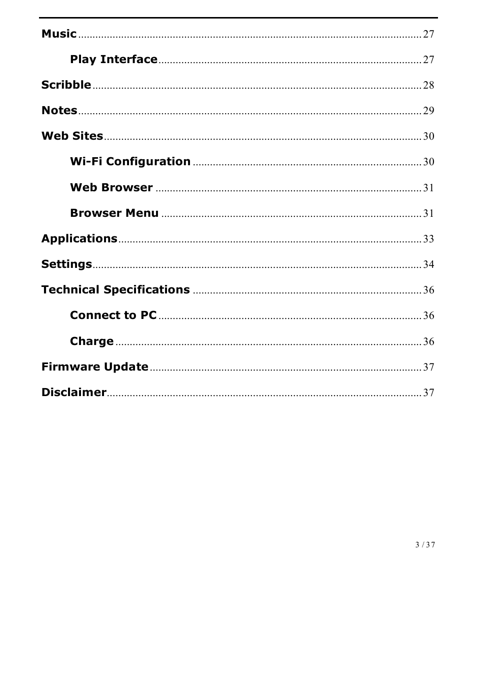 ONYX BOOX A62 User Manual | Page 3 / 37