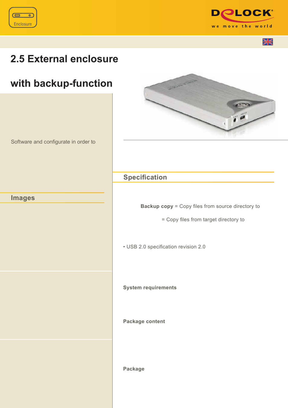 DeLOCK 42447 User Manual | 1 page