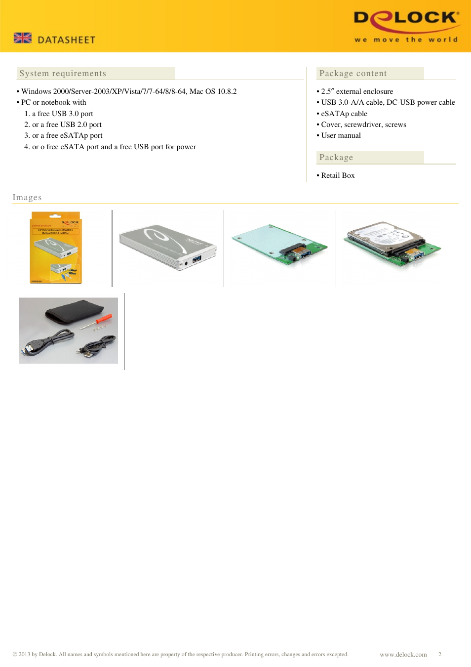 DeLOCK 42514 User Manual | Page 2 / 2