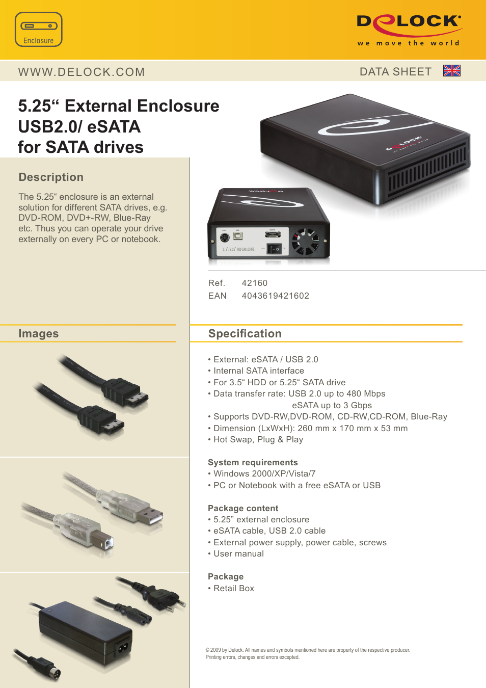 DeLOCK 42160 User Manual | Page 2 / 6