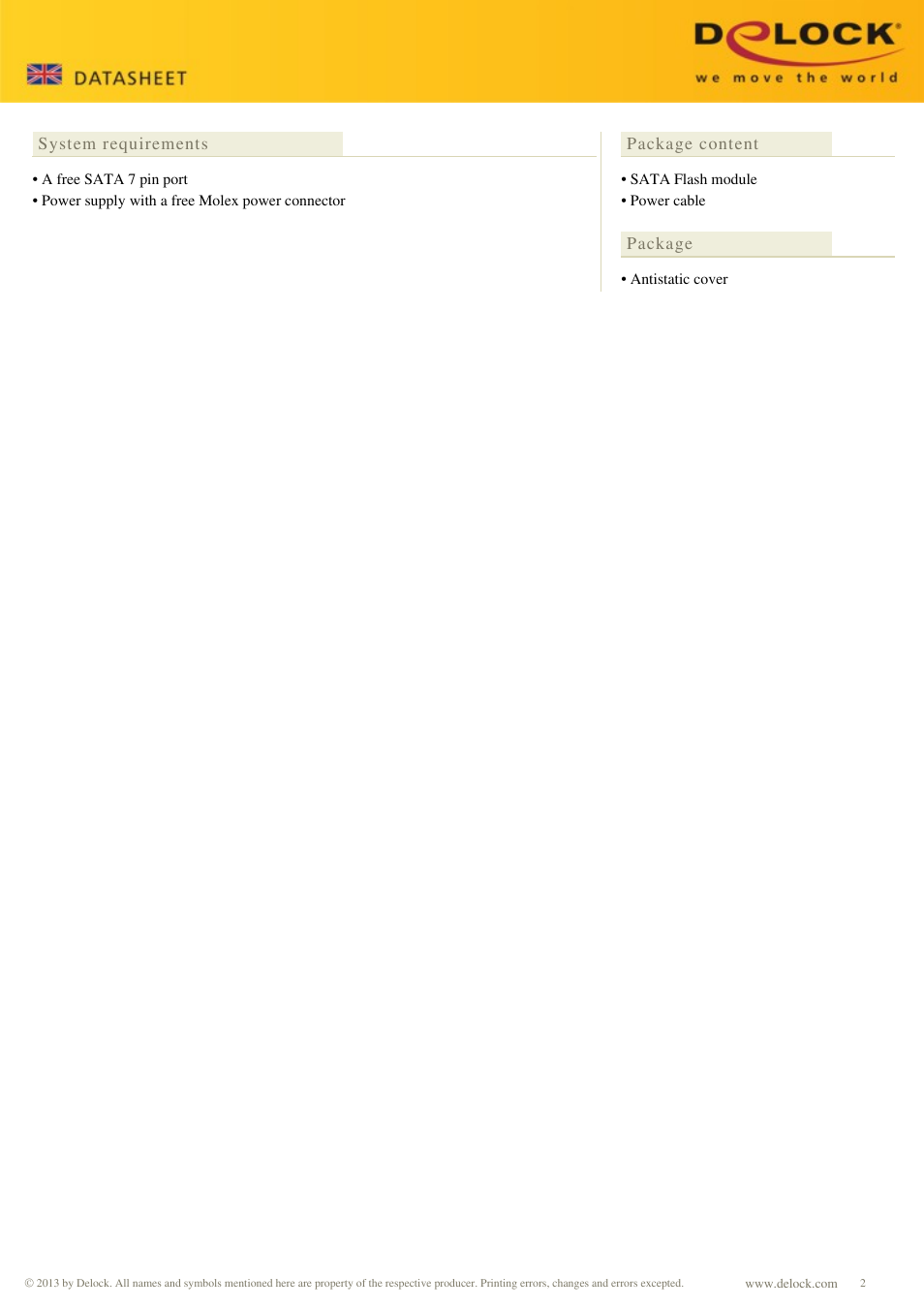 DeLOCK 54563 User Manual | Page 2 / 2