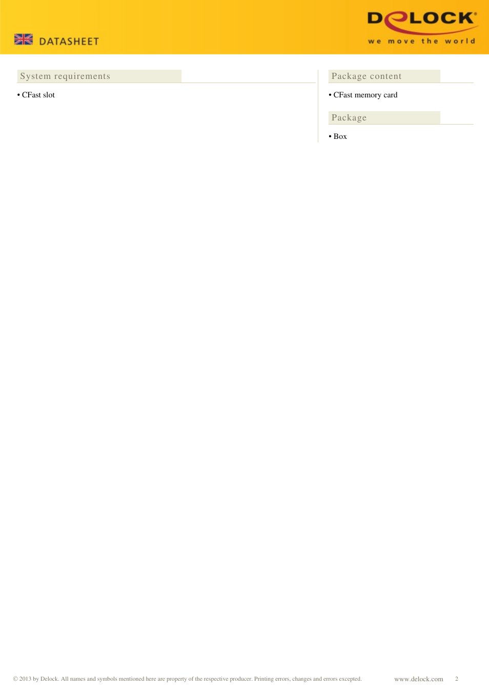 DeLOCK 54556 User Manual | Page 2 / 2