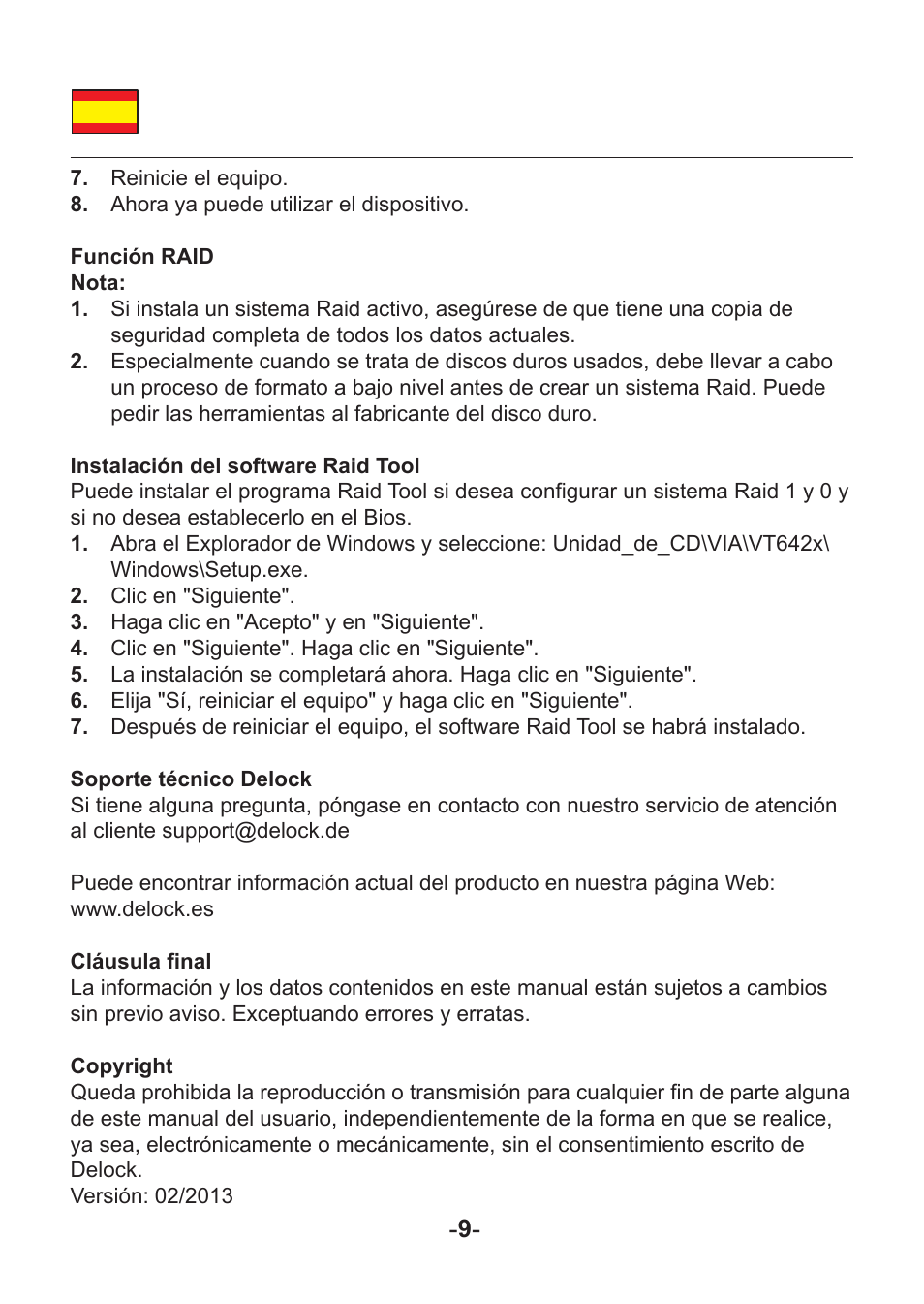 DeLOCK 70146 User Manual | Page 13 / 17