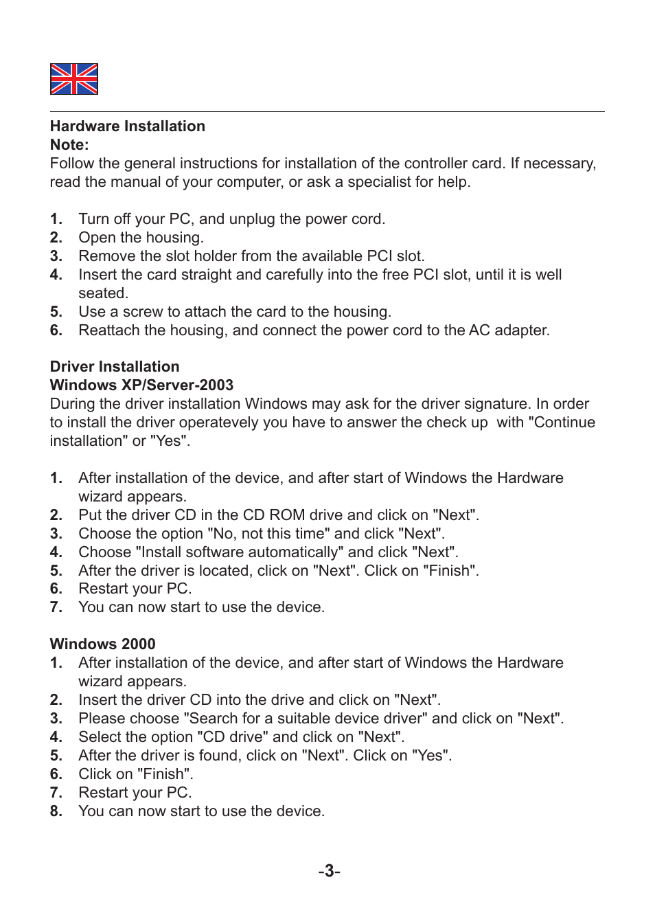 DeLOCK 70146 User Manual | Page 3 / 17