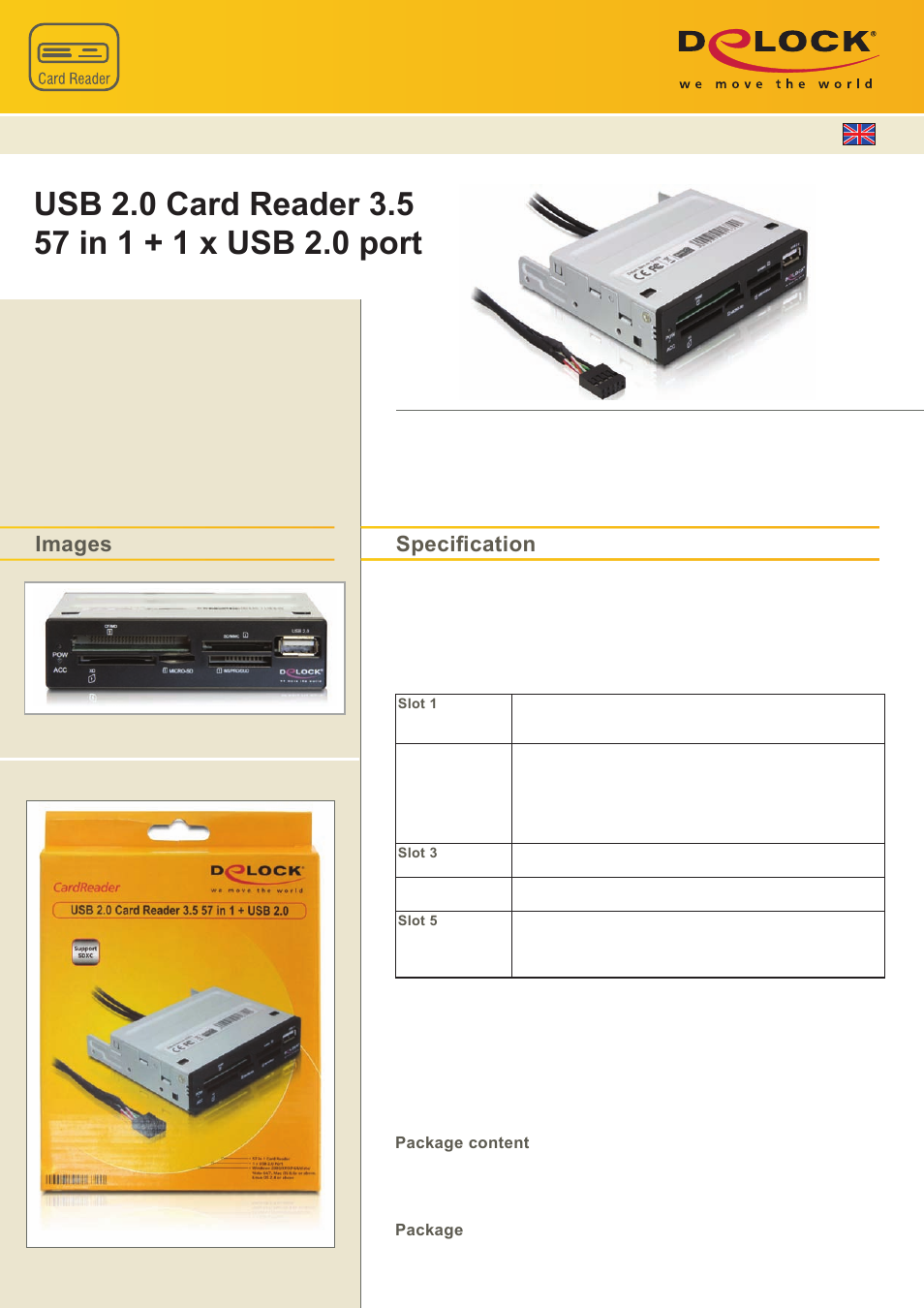 DeLOCK 91674 User Manual | 1 page