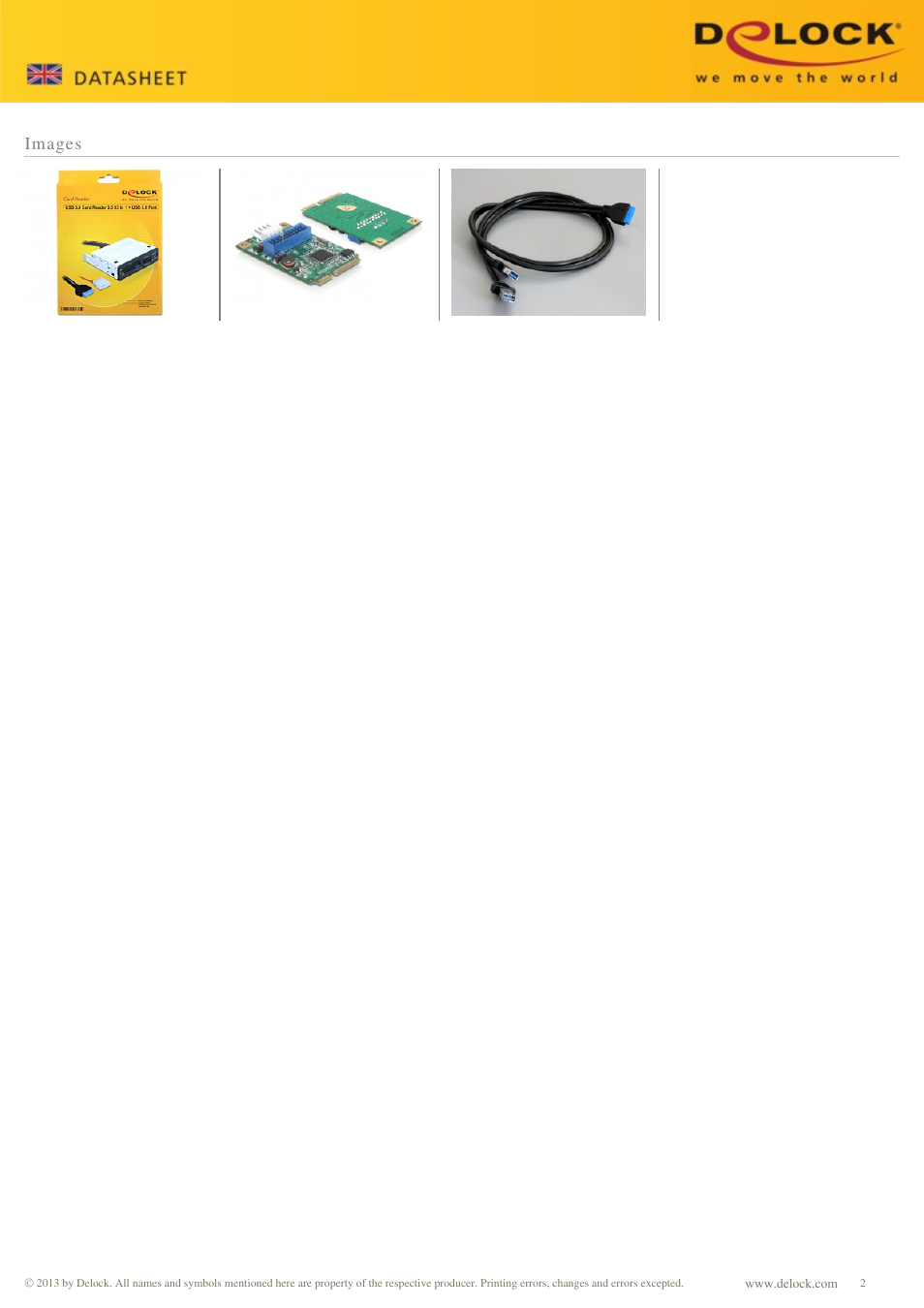 Images | DeLOCK 95234 User Manual | Page 2 / 2