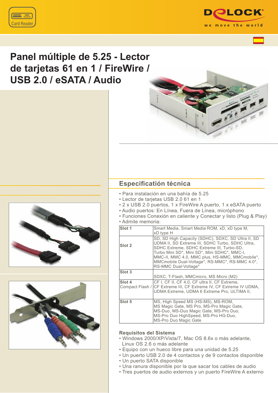 DeLOCK 91631 User Manual | 1 page