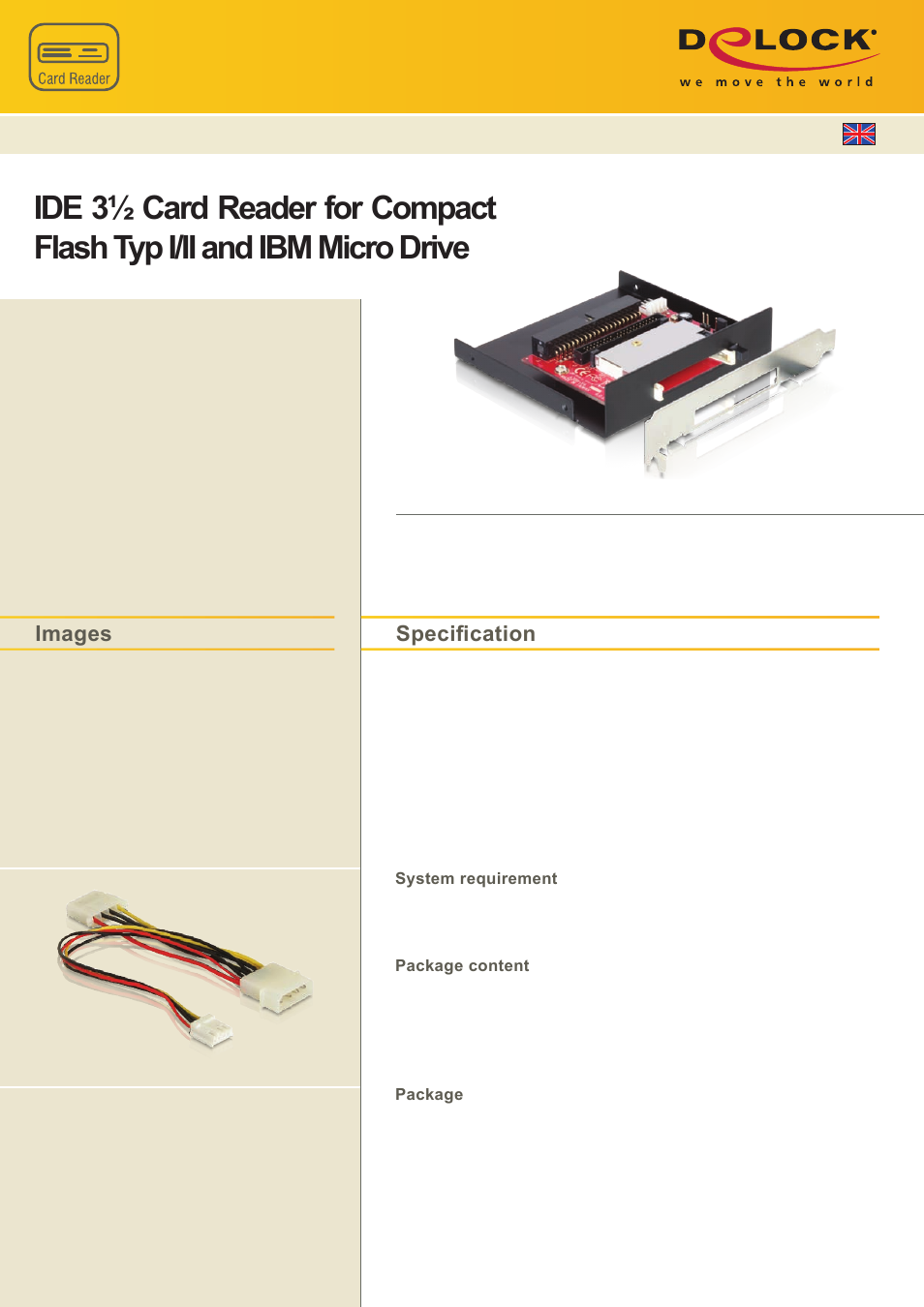 DeLOCK 91636 User Manual | 1 page