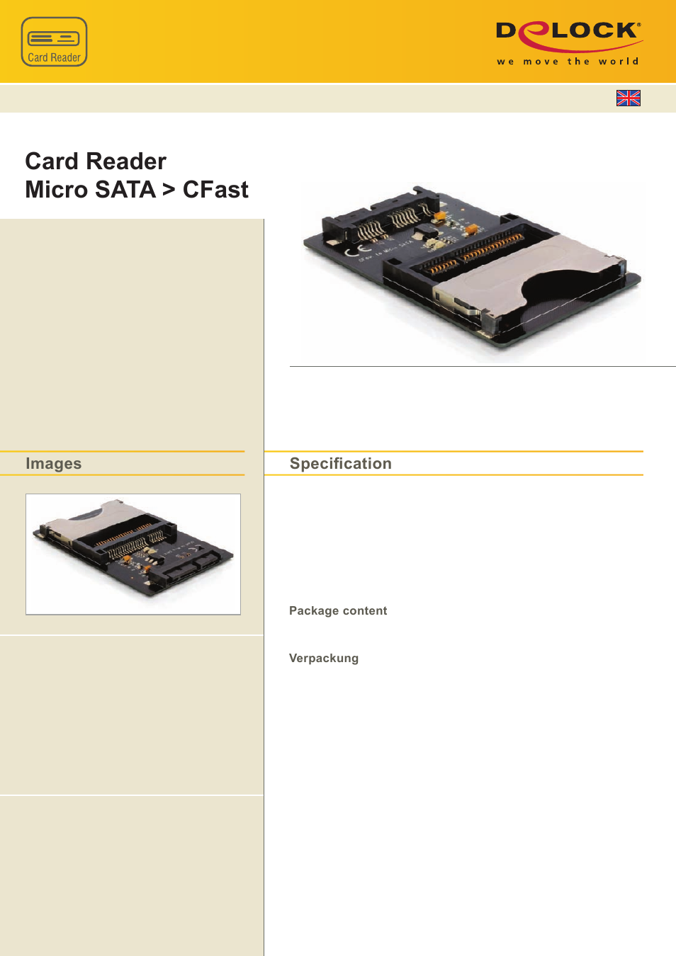 DeLOCK 91684 User Manual | 1 page