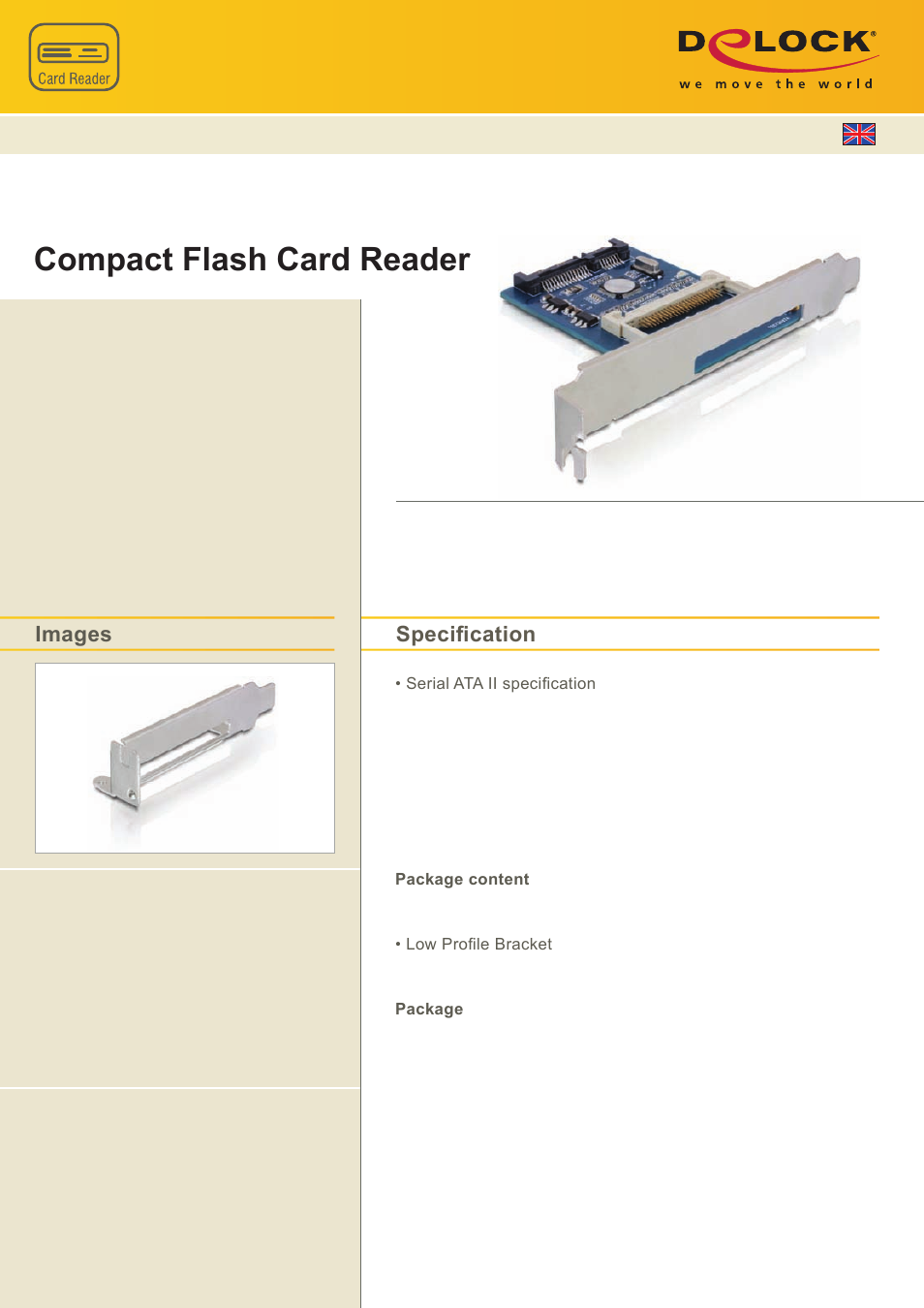 DeLOCK 91687 User Manual | 1 page
