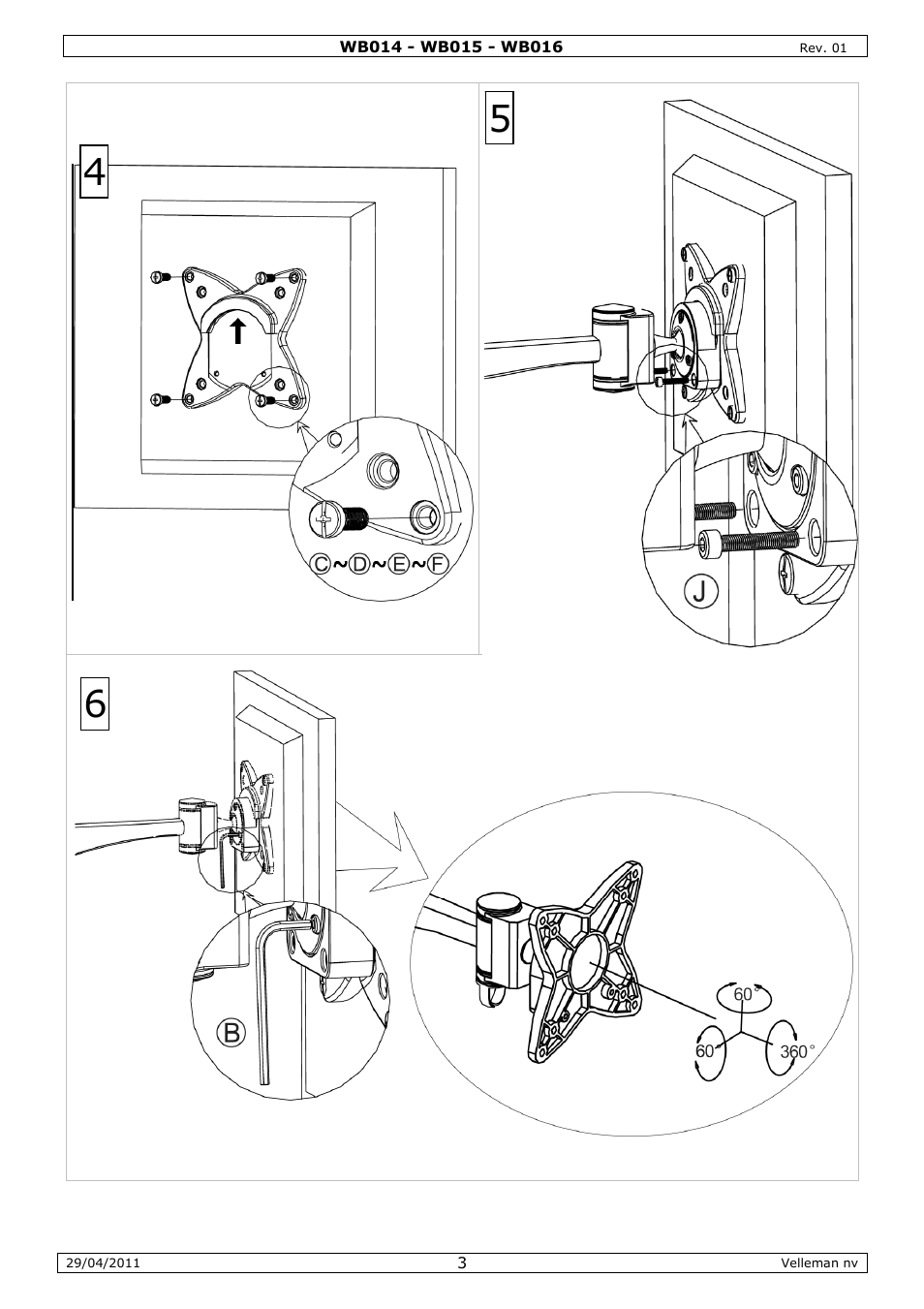 Velleman WB014 User Manual | Page 3 / 15