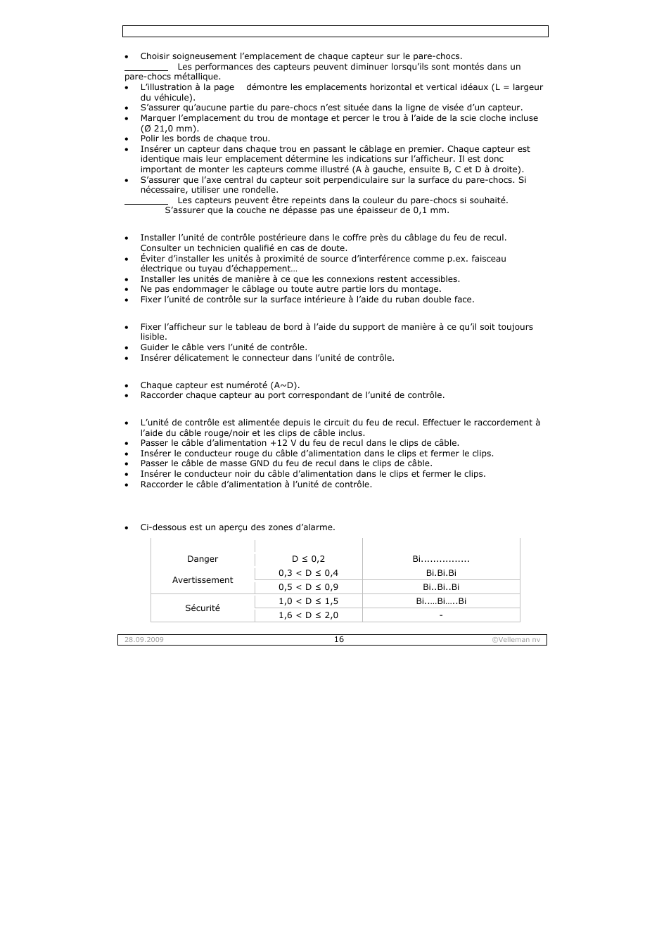 Velleman SPBS10 User Manual | Page 16 / 31