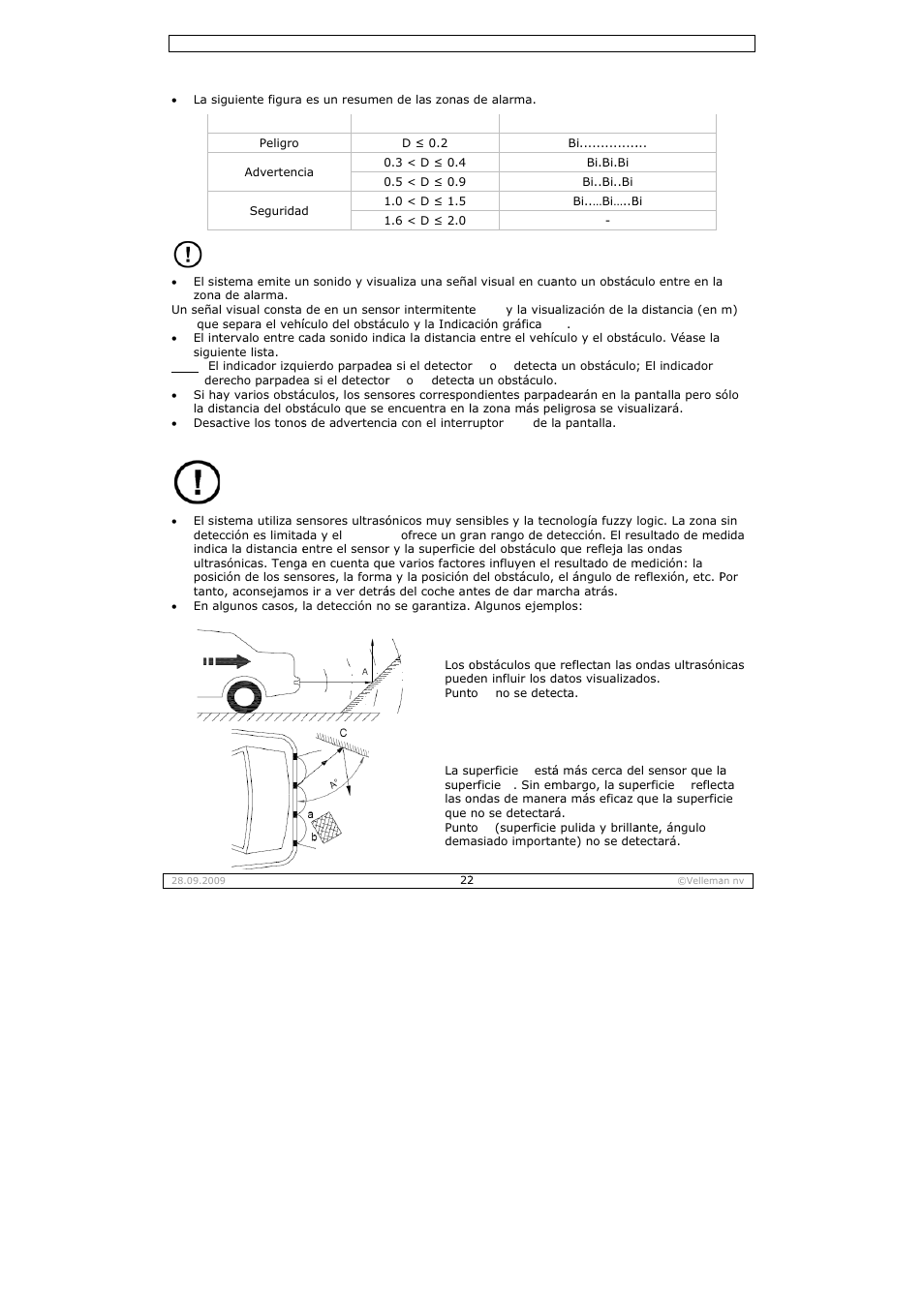 Velleman SPBS10 User Manual | Page 22 / 31