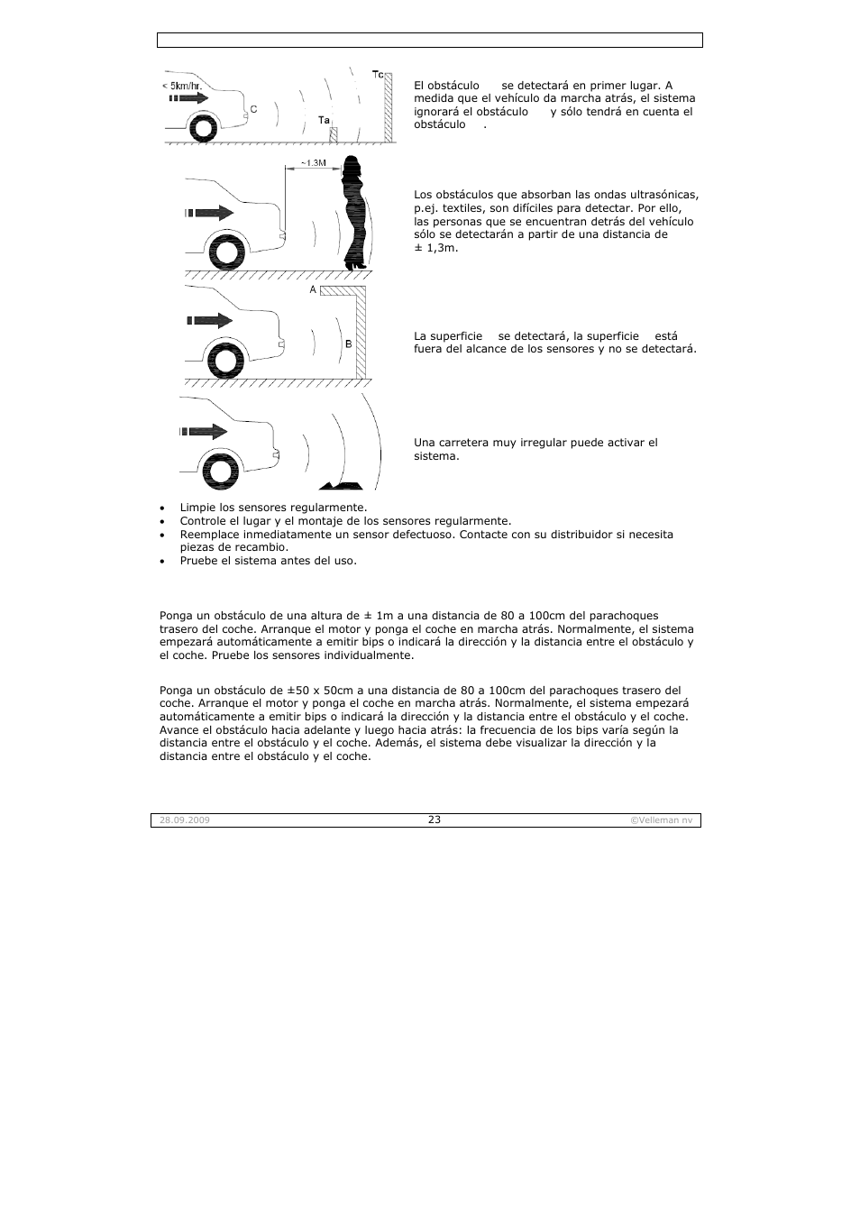 Velleman SPBS10 User Manual | Page 23 / 31