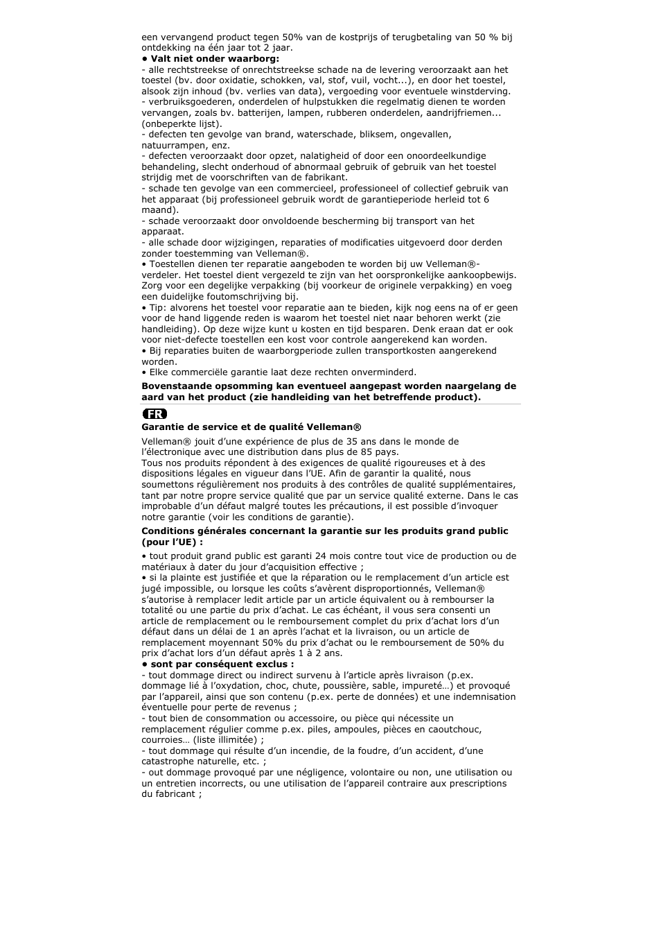 Velleman VRC801D2 User Manual | Page 50 / 52