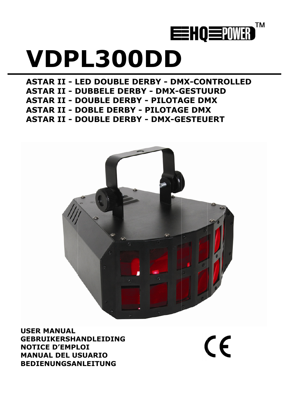 Velleman VDPL300DD User Manual | 23 pages