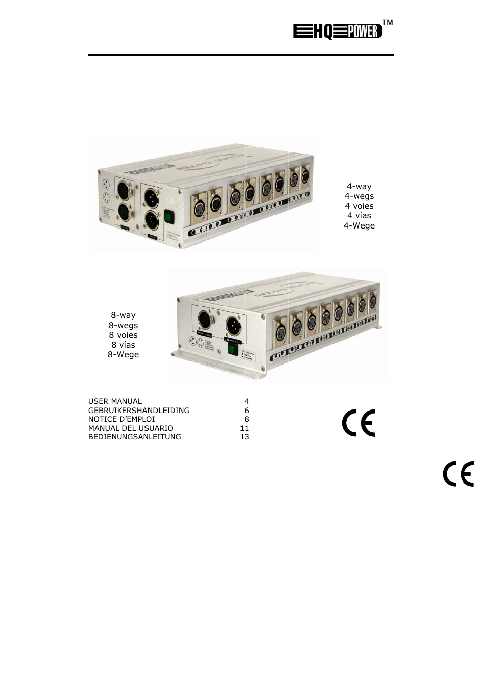 Velleman VDPSP0x User Manual | 17 pages