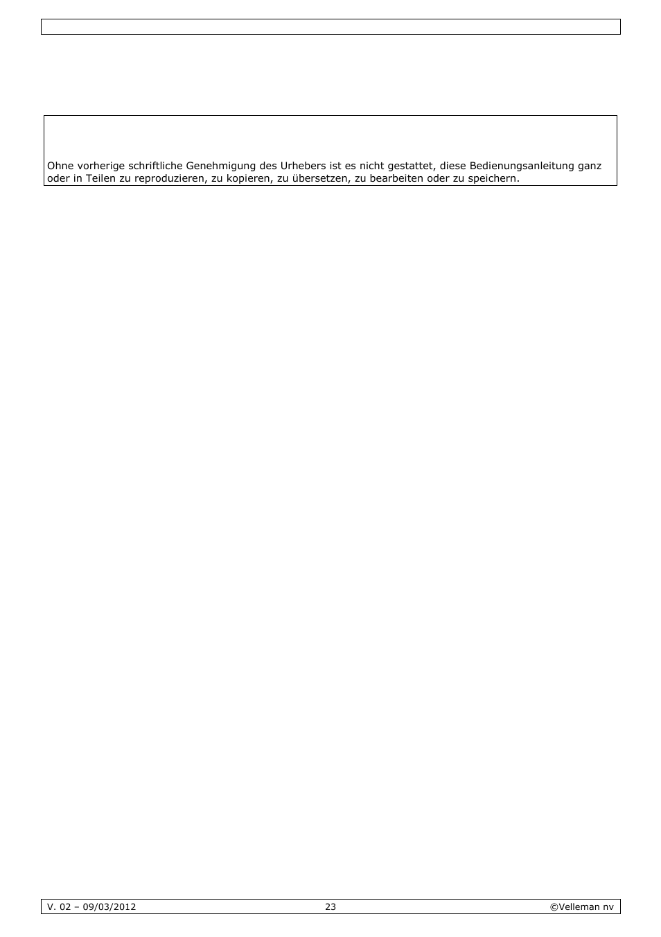 Velleman VDSMP33 User Manual | Page 23 / 25