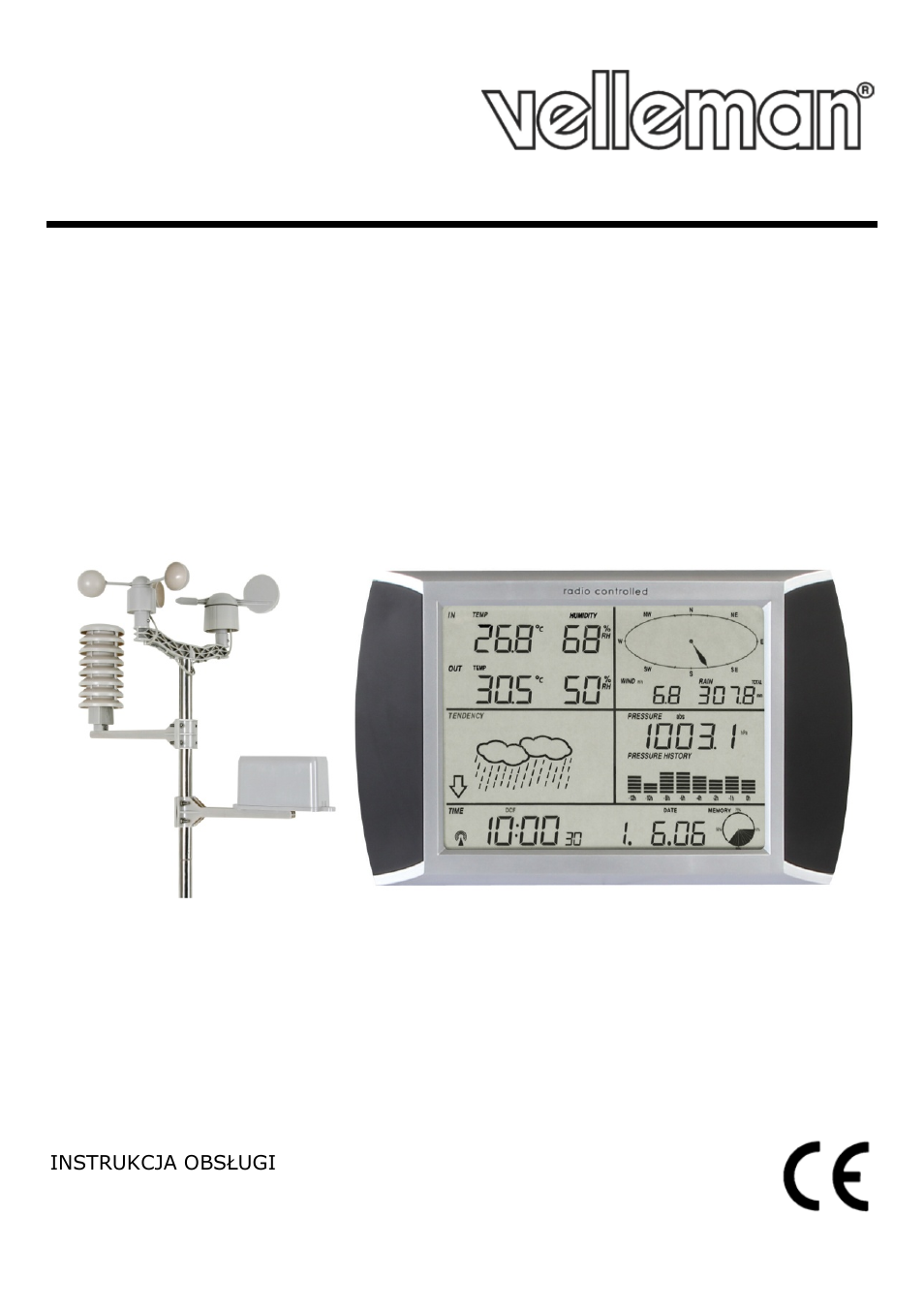 Velleman WS1080 User Manual | 49 pages