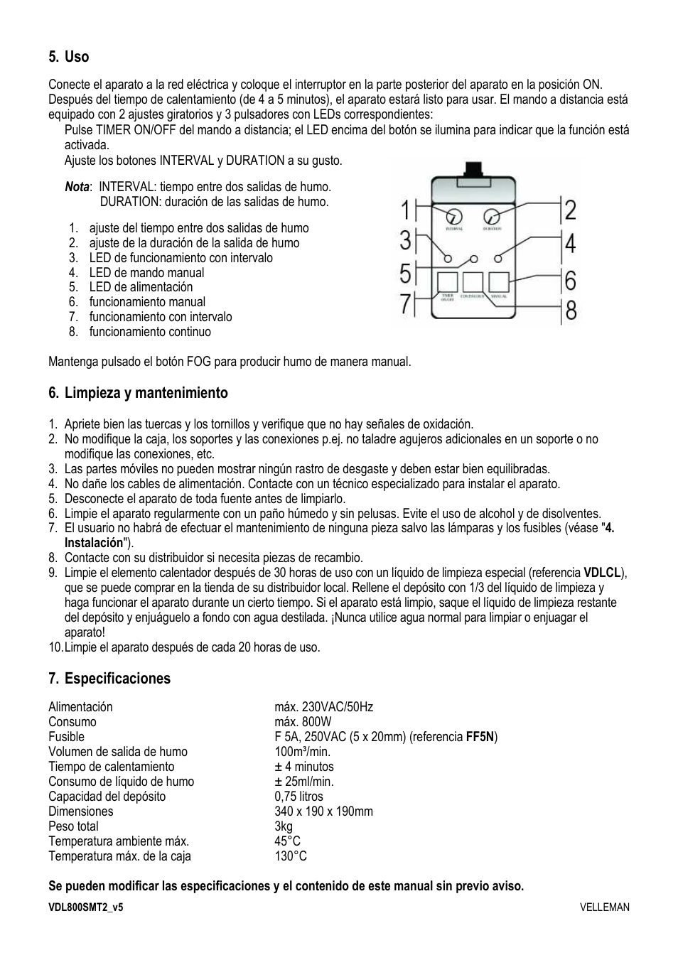 Velleman VDL800SMT2 User Manual | Page 13 / 23