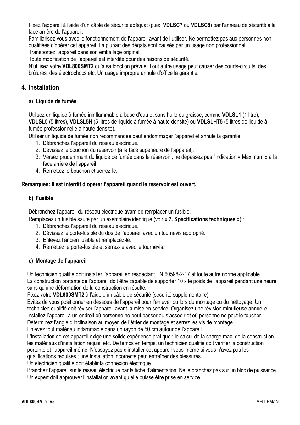 Velleman VDL800SMT2 User Manual | Page 9 / 23