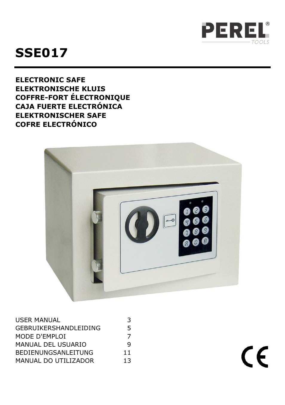 Velleman SSE017 User Manual | 16 pages