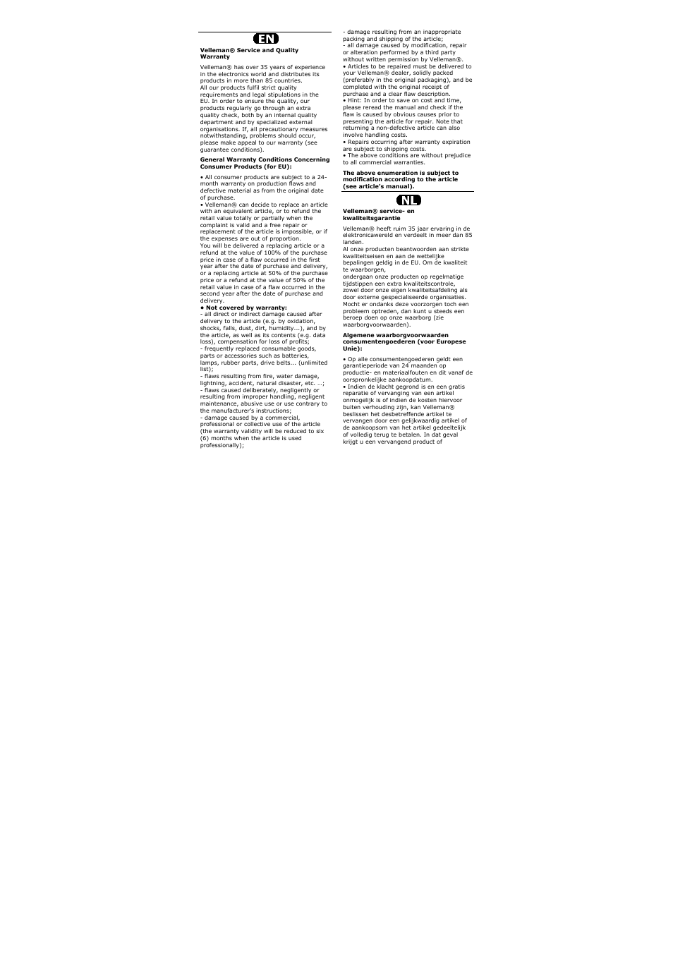 Velleman PSSE60 User Manual | Page 15 / 18