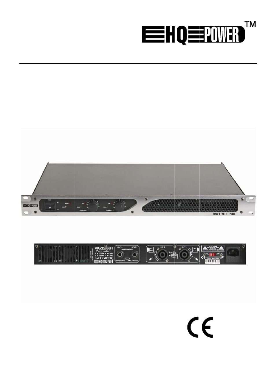 Velleman VPA2200U1 User Manual | 35 pages