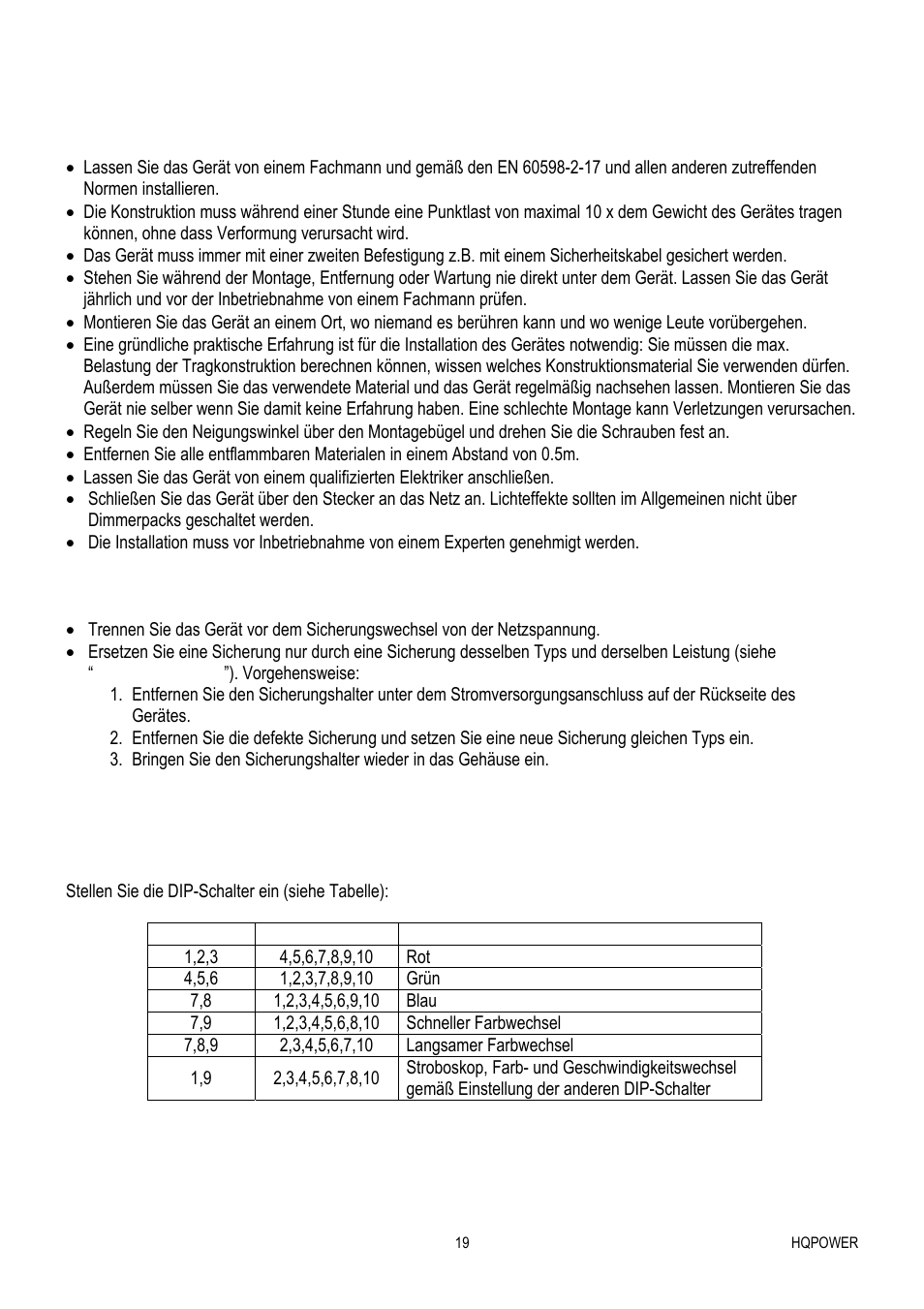 Velleman VDPLW2401 User Manual | Page 19 / 21