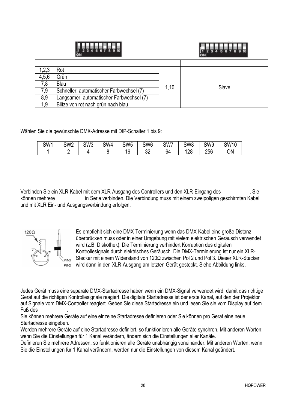 Velleman VDPLW2401 User Manual | Page 20 / 21