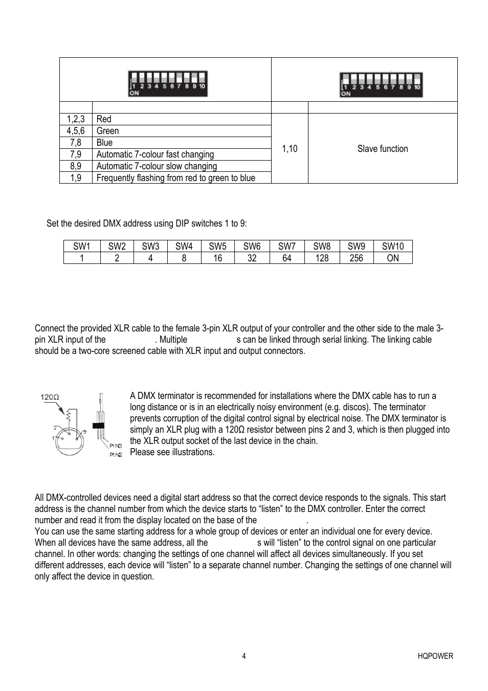 Velleman VDPLW2401 User Manual | Page 4 / 21