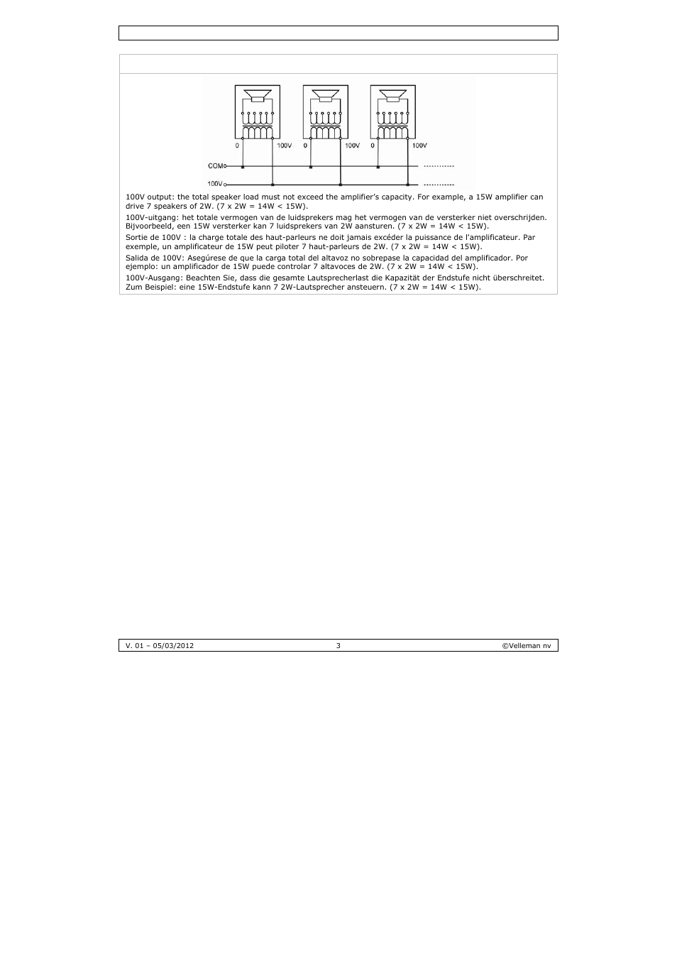 Velleman PAA03 User Manual | Page 3 / 20