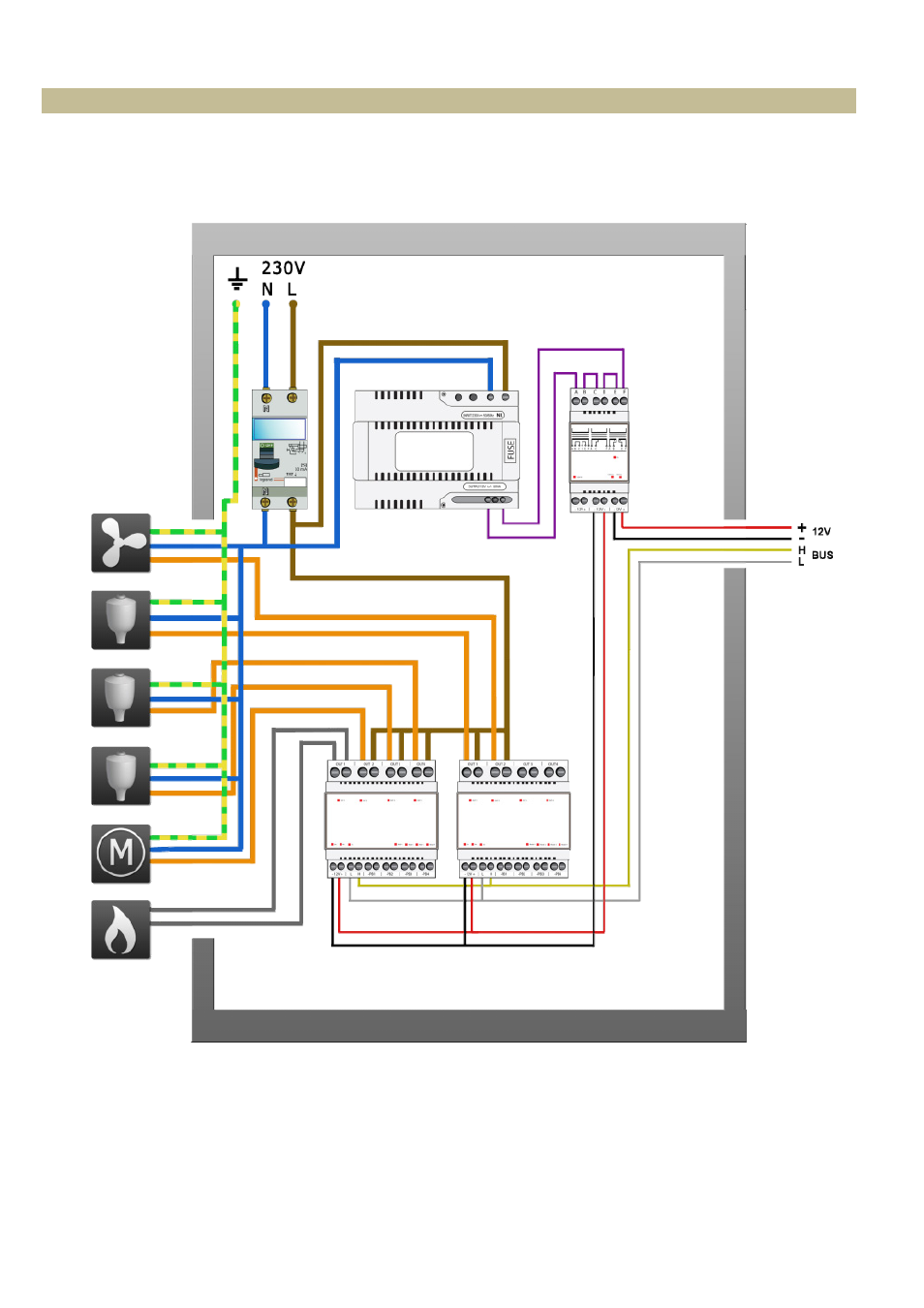 Relay cabinet wiring | Velleman VMB1TSW User Manual | Page 12 / 24